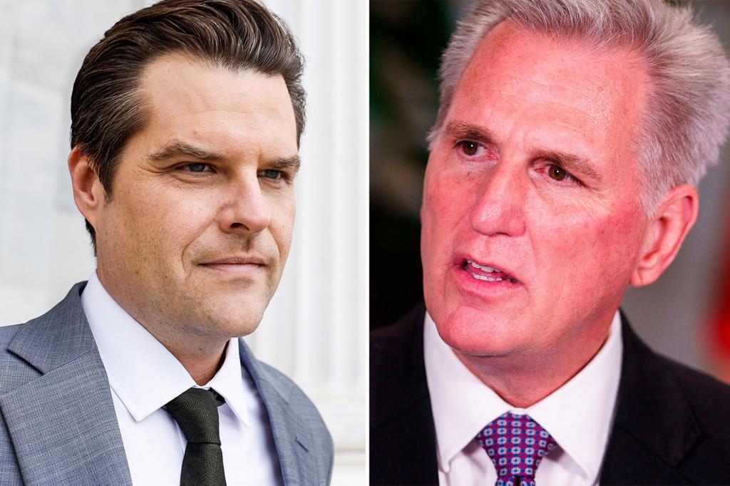 How Matt Gaetz’s anti-McCarthy drive could upend Biden impeachment inquiry