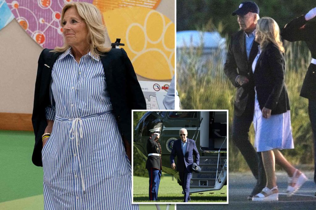 Jill Biden tests positive for COVID-19 — again, president negative