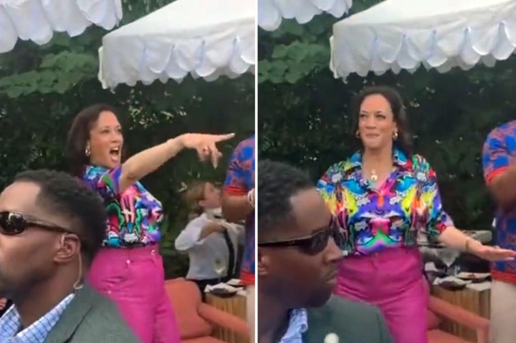 Kamala Harris mocked for ‘granny moves’ at White House Hip-Hop party