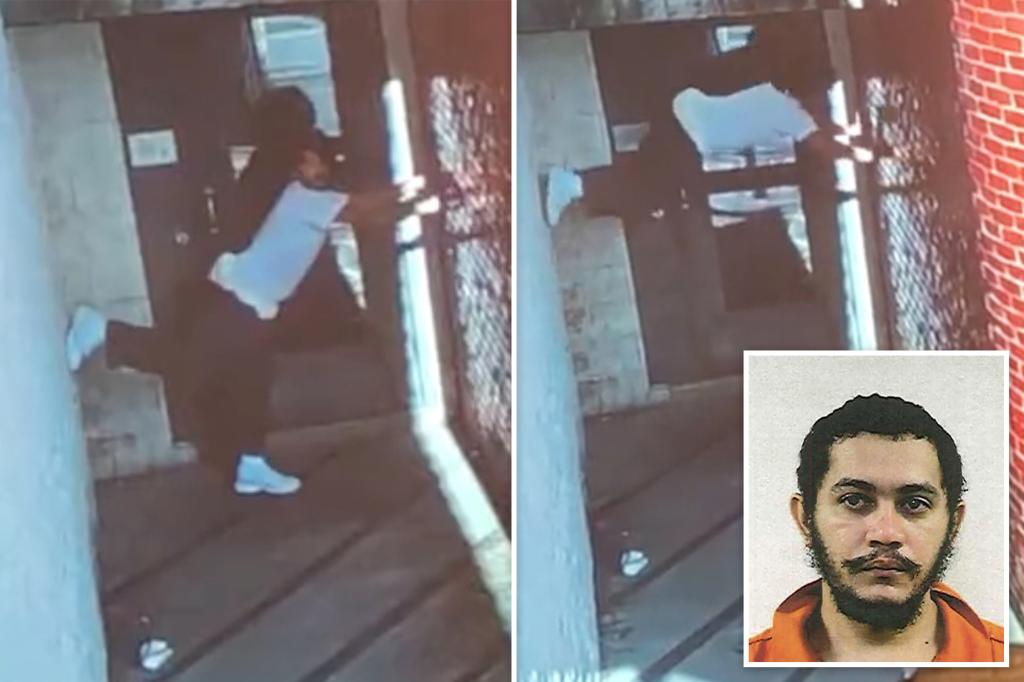 Killer Danelo CavalanteÂ escaped Pennsylvania prison with daring climb between two walls onto roof