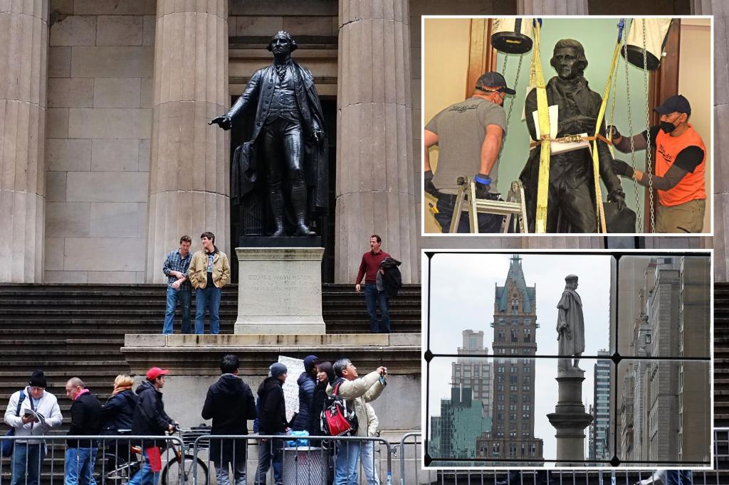 LI town to ‘woke’ NYC: We’ll take statues honoring Washington, Jefferson, Columbus