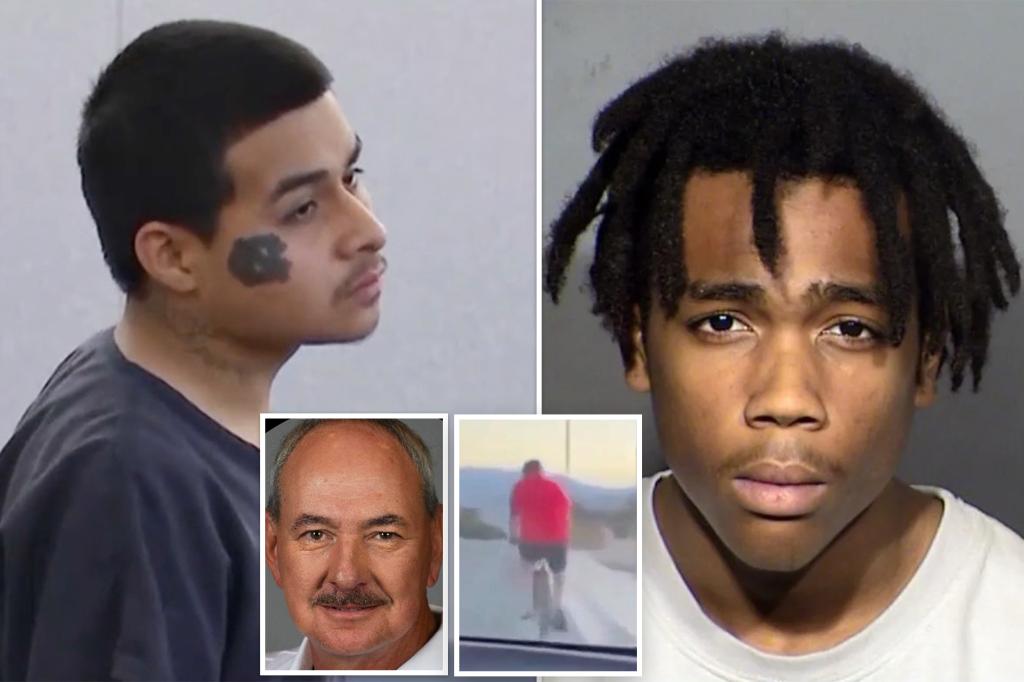 Las Vegas teens accused of intentionally hitting, killing retired cop on bicycle will remain in custody