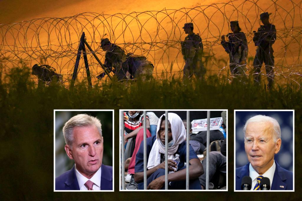 McCarthy blasts Biden, says he ‘destroyed’ border, demands House briefing on ‘chaos’