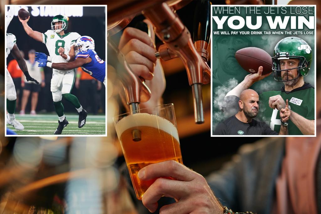 Milwaukee pub flips rules of ‘Jets Lose, You Win’ booze promo