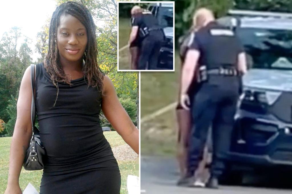 Mistress filmed kissing married Maryland cop is a mom who alleges 2-year-long fling: ‘I’ve done nothing wrong’