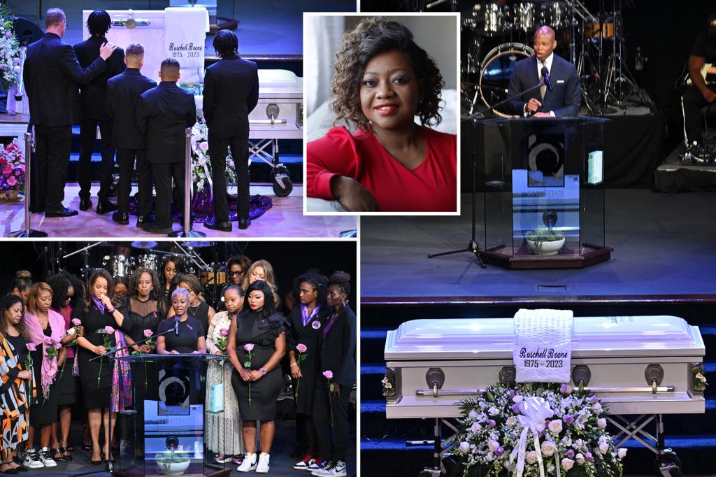 NY1 anchor Ruschell Boone laid to rest in NYC after cancer battle