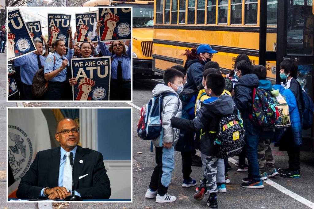 NYC bus drivers’ labor strife could cause ‘disruptions’ for first day of school: Chancellor Banks