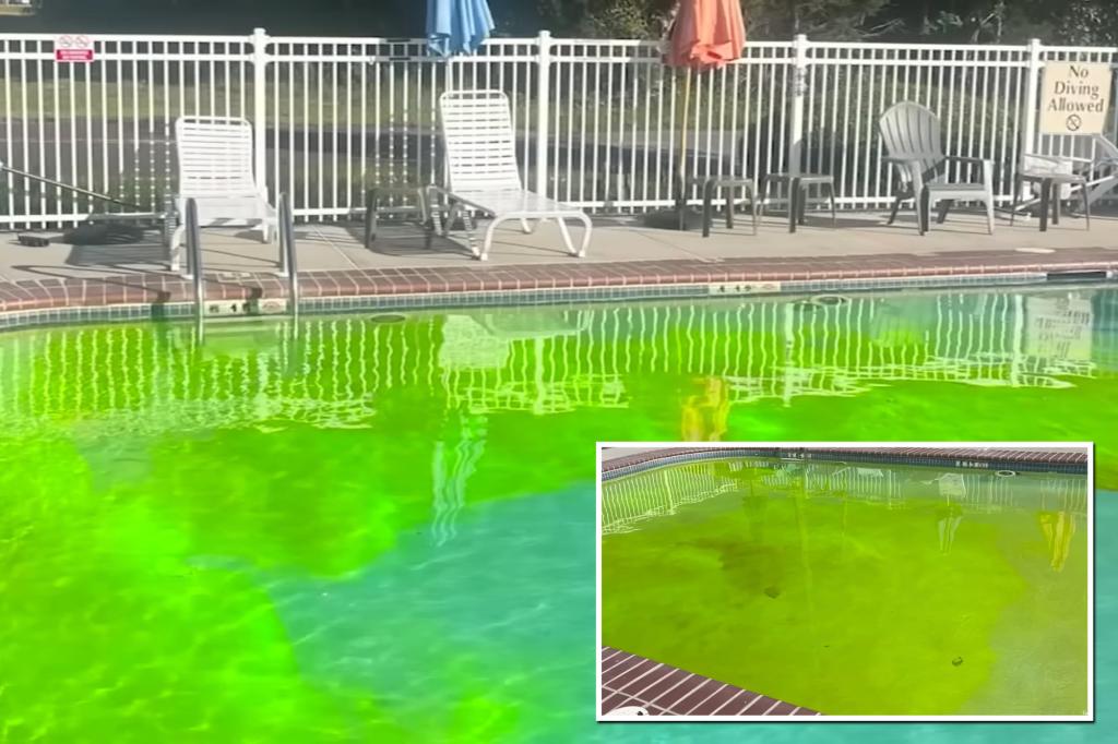 New Jersey man arrested for using drone to drop green dye in pools