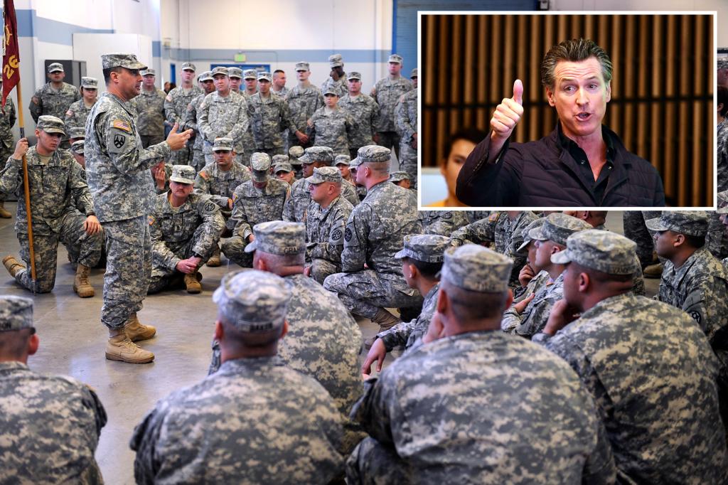 Newsom places more California National Guard troops at border to combat tide of smuggled drugs — mainly fentanyl — from Mexico