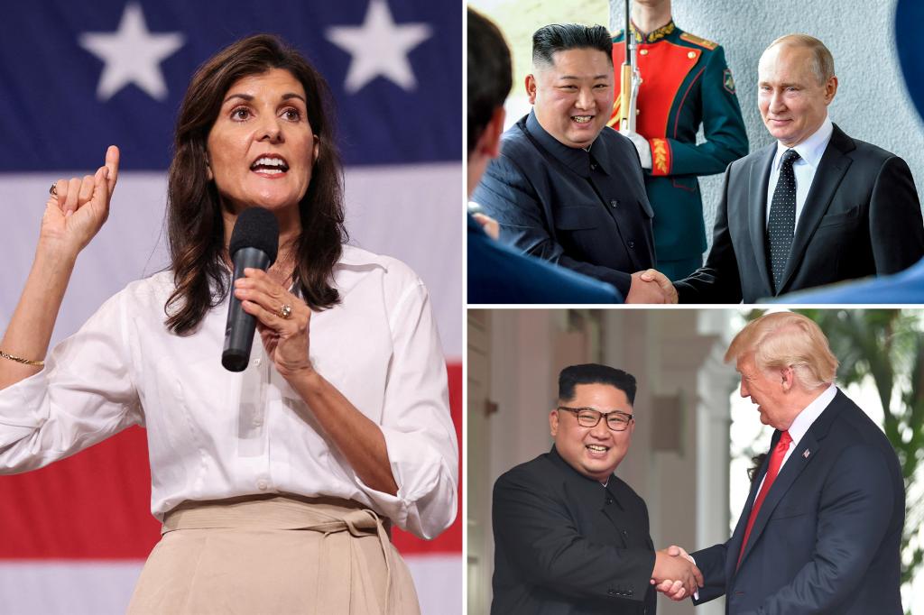 Nikki Haley knocks Trump’s ‘friendliness’ with North Korea amid Kim-Putin meeting