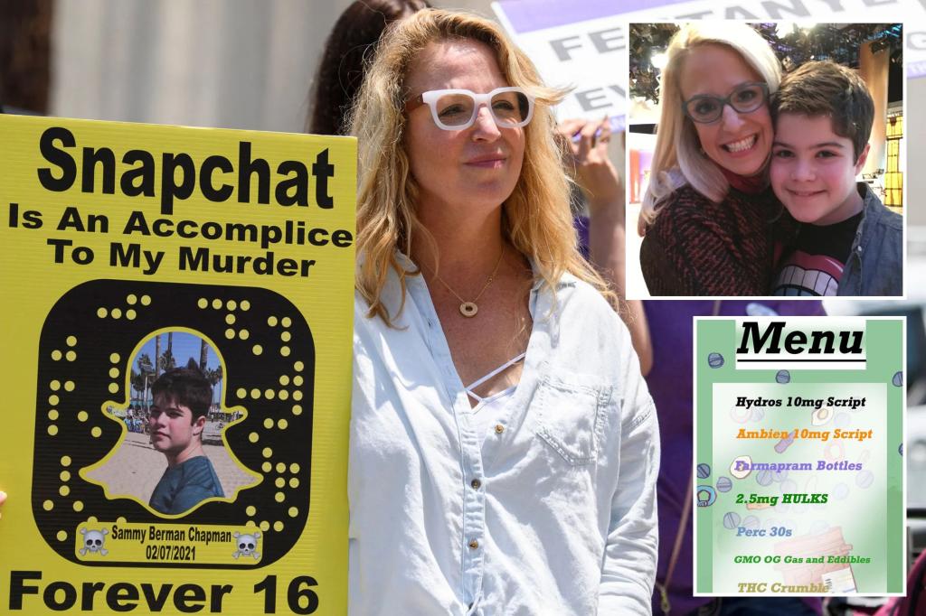 Oprah’s Dr.Â LauraÂ Berman sues over son’s fentanyl death at 16: ‘Snapchat murdered Sammy’