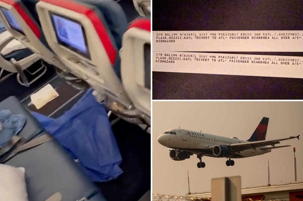 Passengers onboard diarrhea plane share ordeal: ‘It was dribbled down the aisle, smelled horrible’