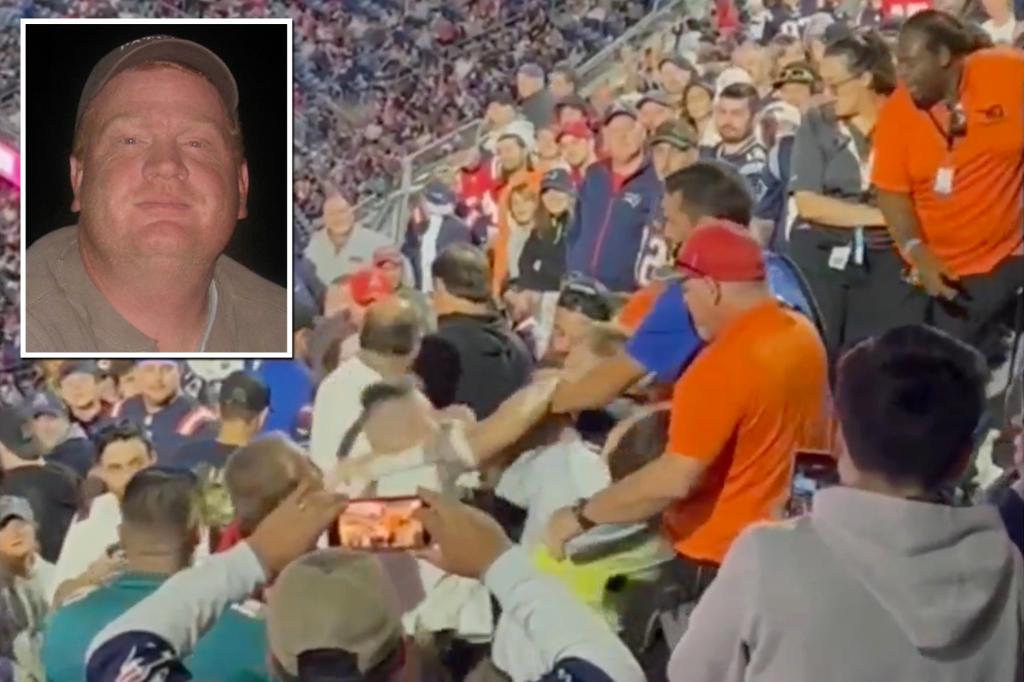 Patriots fan dies after getting punched ‘in the face’ by Dolphins supporter at Gillette Stadium: witness