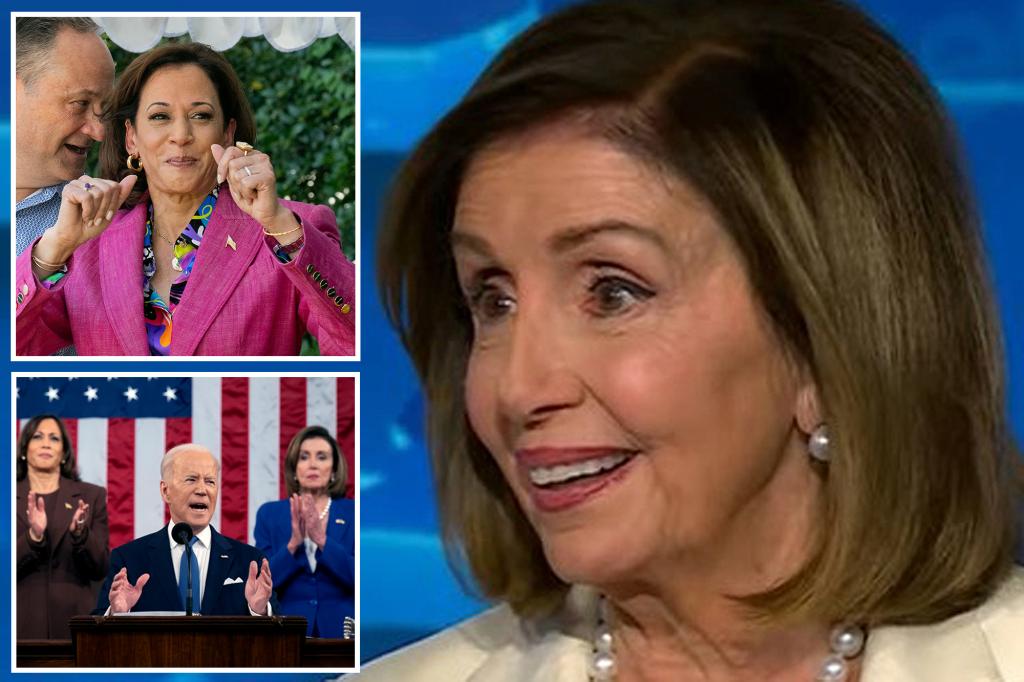 Pelosi refuses to say whether Kamala Harris is Biden’s best running mate, says VP doesn’t ‘do that much’