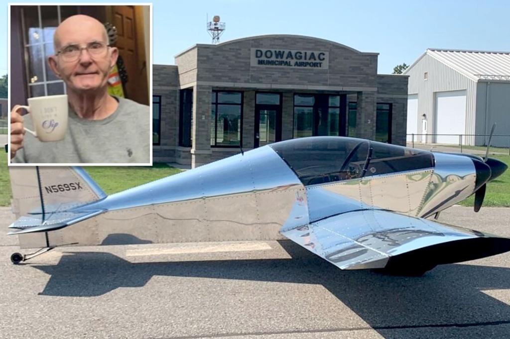 Pilot, 82, vanishes in home-built plane after taking off from Michigan airport doing ‘routine flight’: cops