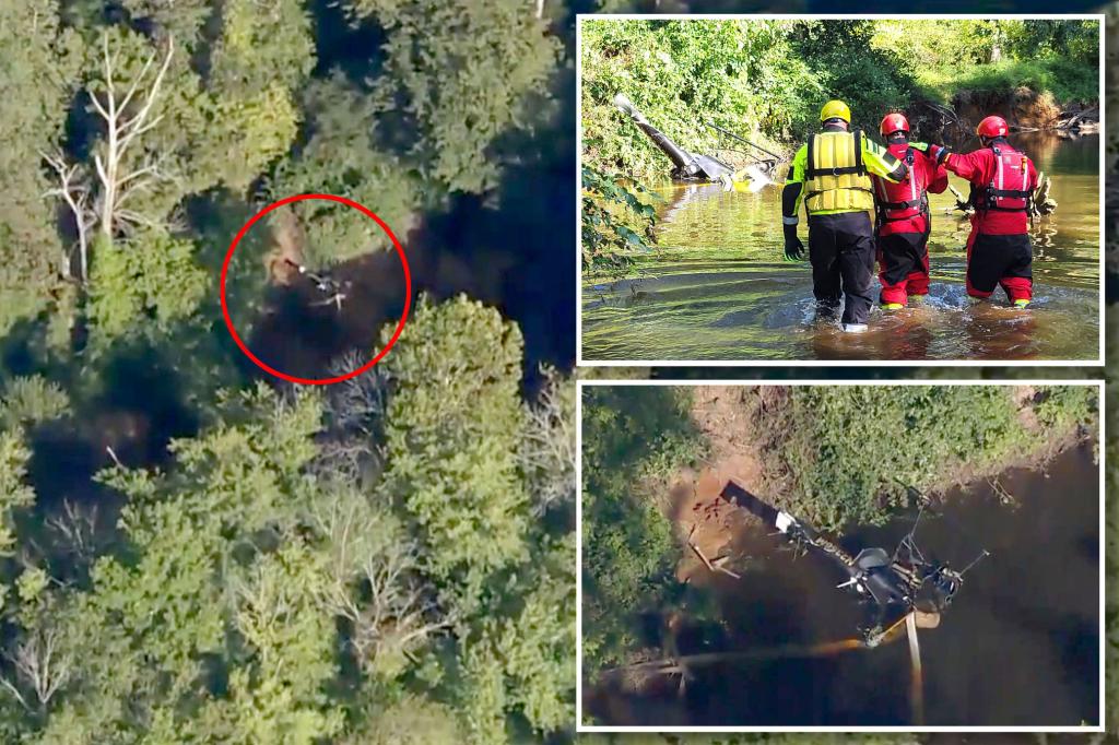 Pilot killed after helicopter crashes into New Jersey canal: cops