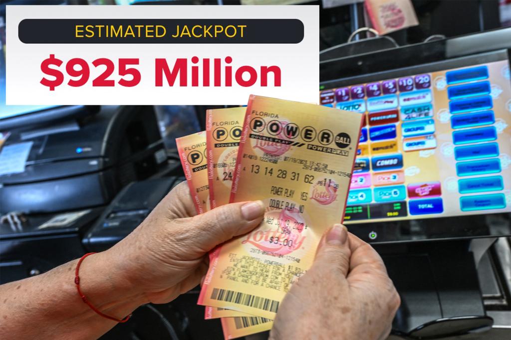 Powerball jackpot rises to $925 million after another drawing without a big winner