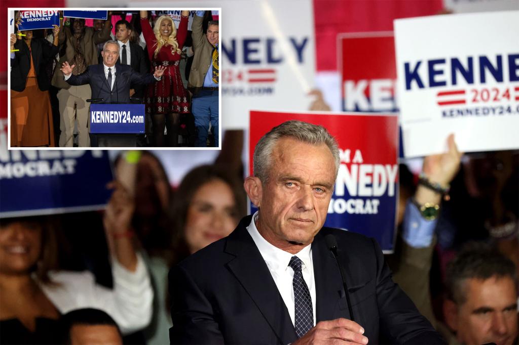 RFK Jr. will ditch Democratic Party and announce independent run: report