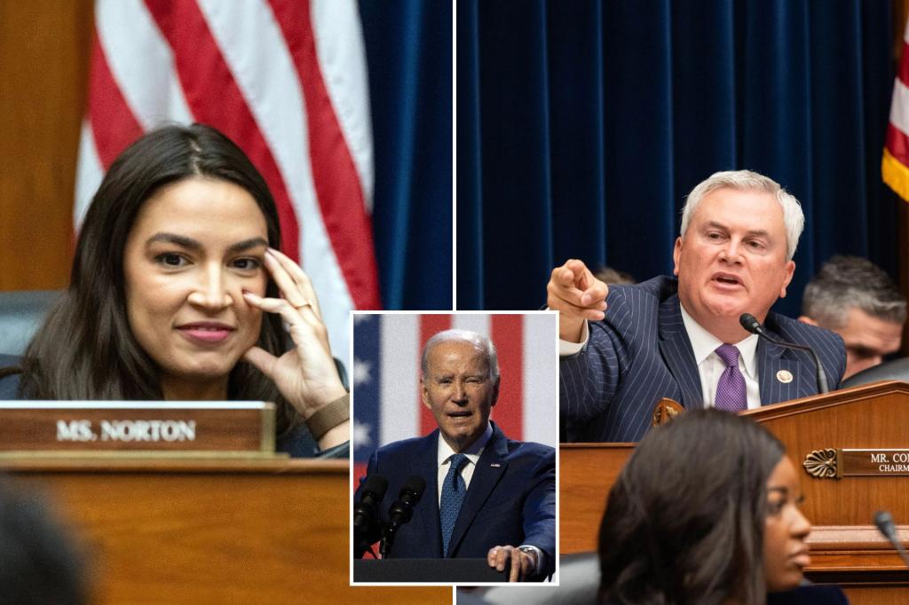 Republicans plow ahead with Biden impeachment inquiry hearing as Dems rage