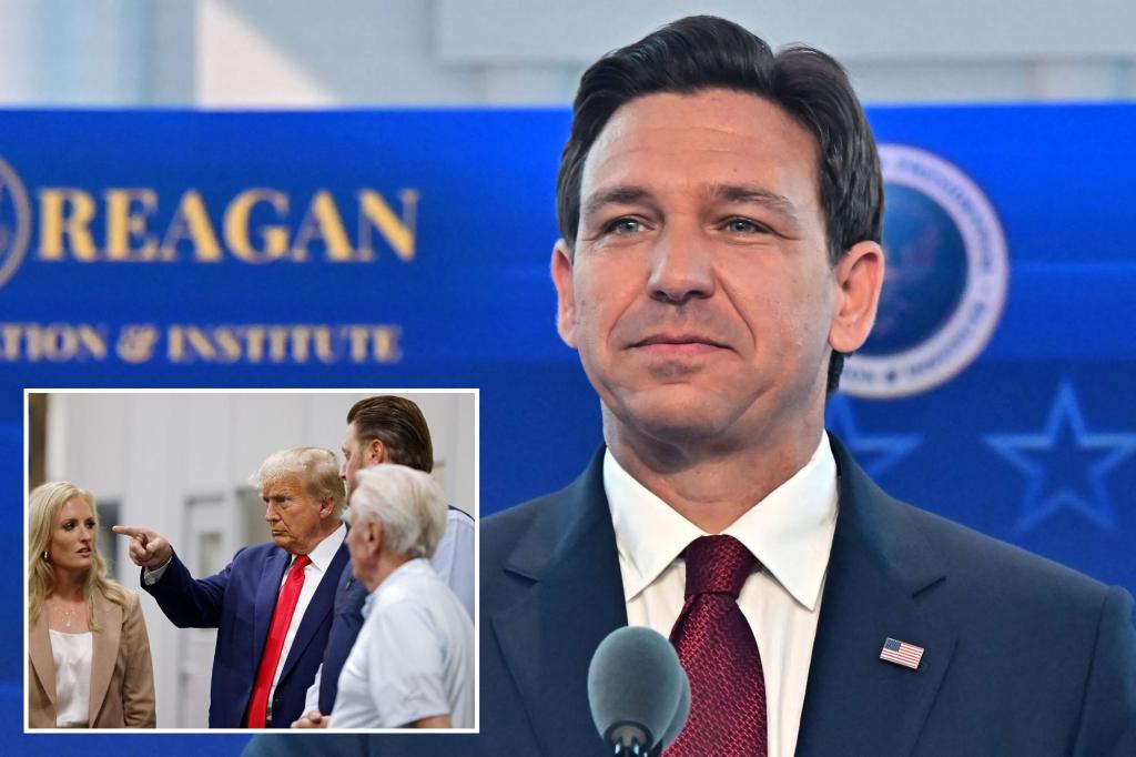 Ron DeSantis blisters Trump’s Republican debate absence: ‘Missing in action’