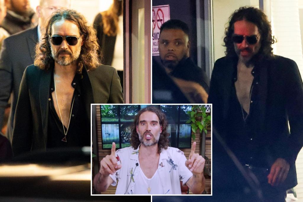 Russell Brand TV execs allegedly considered removing female staffers so they wouldn’t be ‘assaulted’