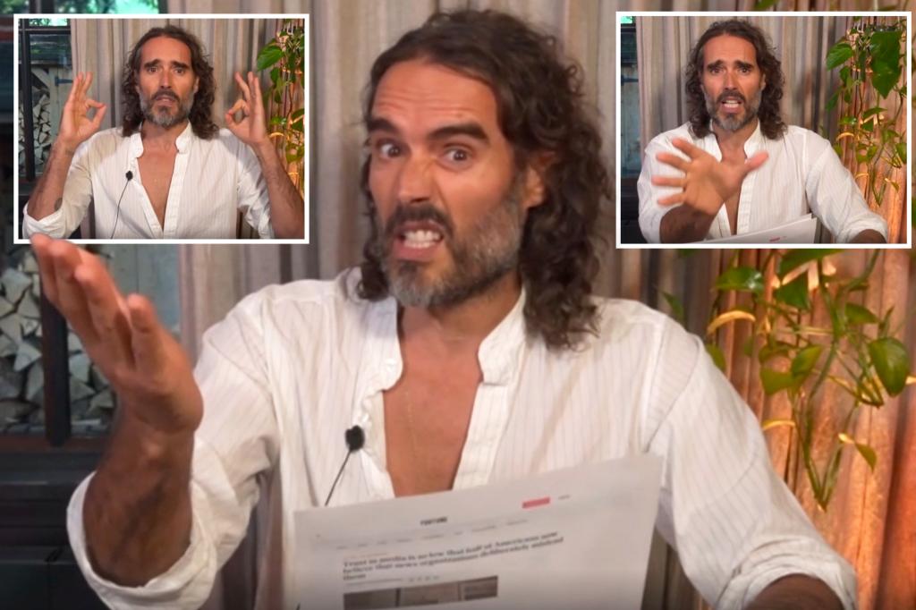 Russell Brand begs fans for financial support, says he’s ‘victim of a conspiracy to silence him’ amid police probe