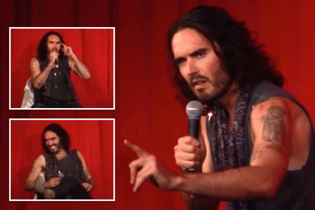 Russell Brand joked onstage he ‘raped someone once’ — 10 years before investigation