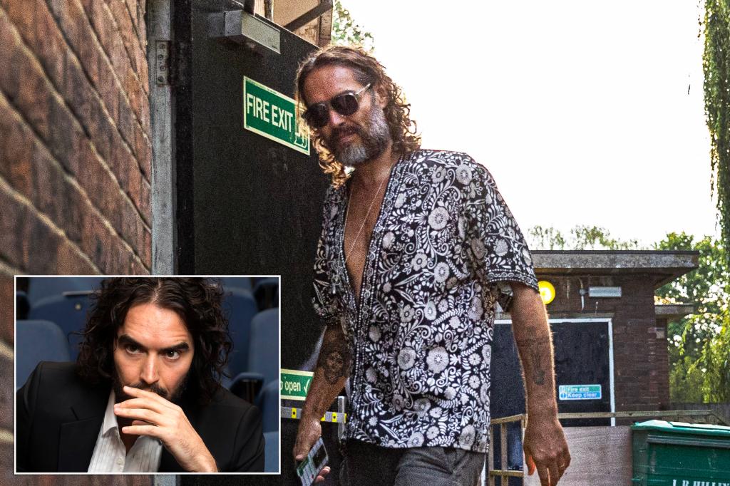 Russell Brand was grilled by police in 2014 over claims he sexually assaulted masseuse