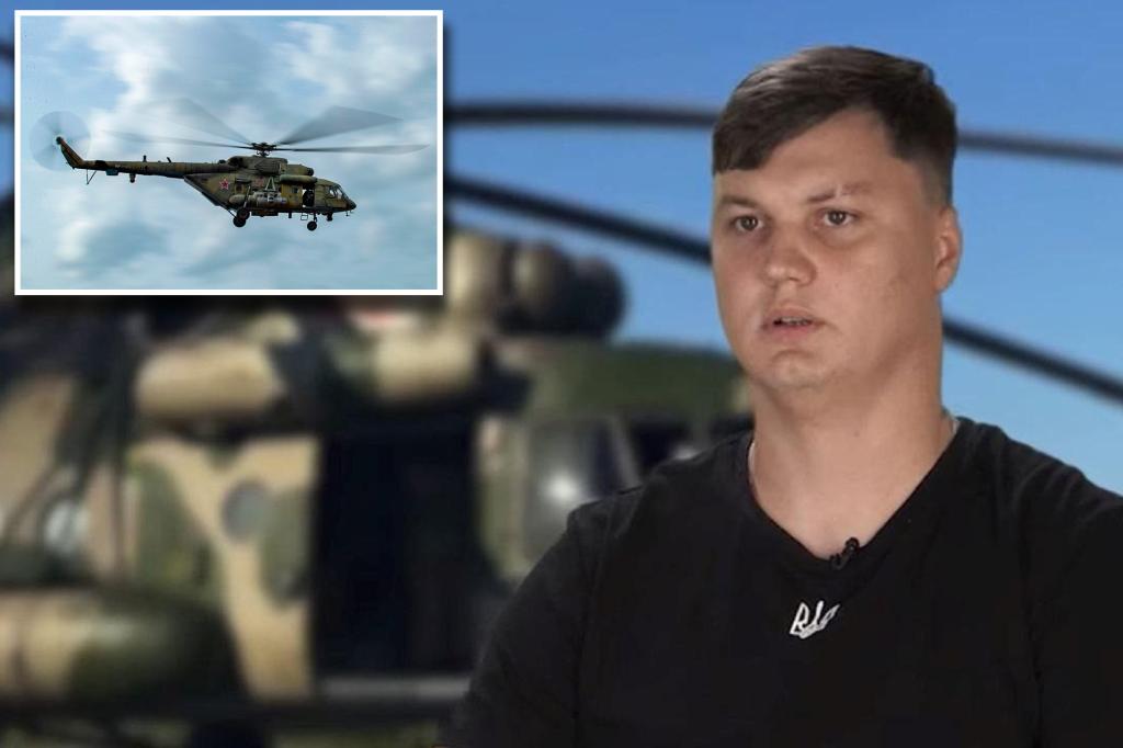Russian helicopter pilot defected to Ukraine in disgust at ‘murder, tears, blood’ and ‘genocide’