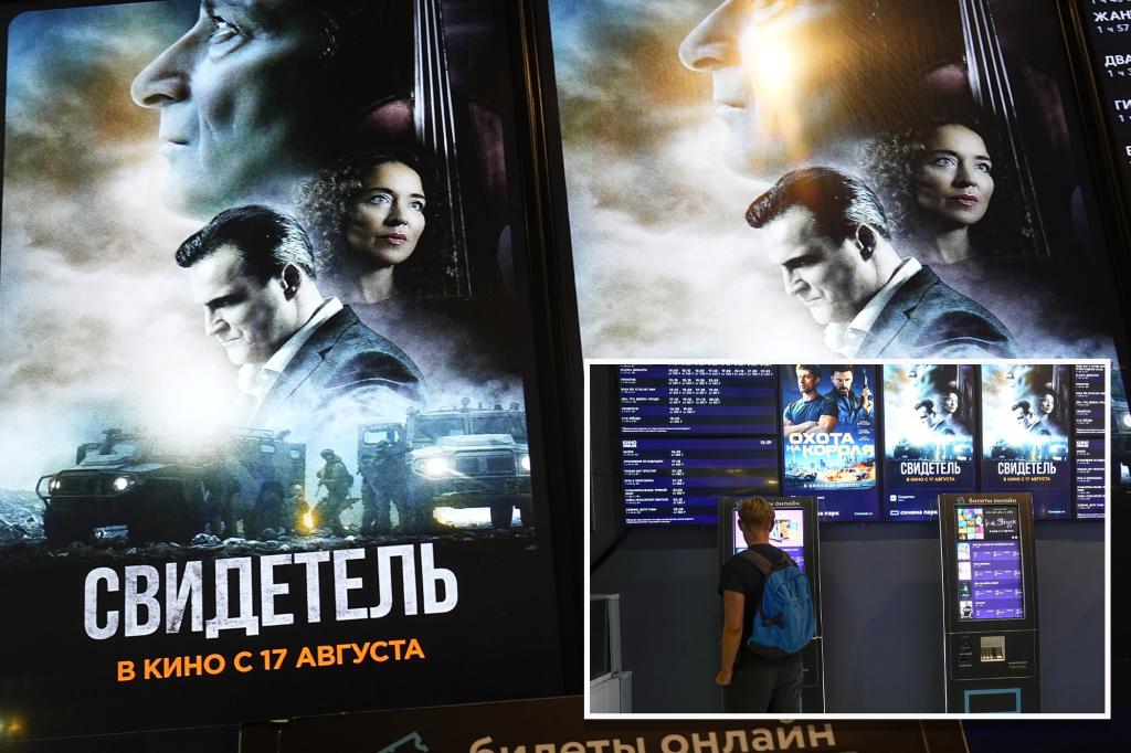Russian war propaganda film plays to empty theaters