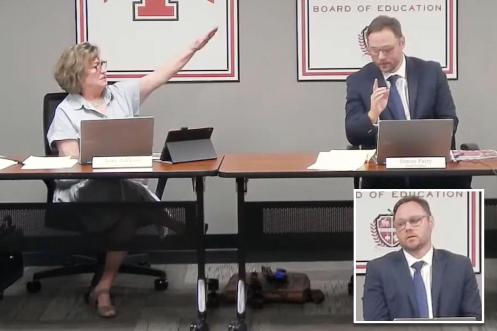 School board member fires off ‘sarcastic’ Nazi salute to ‘dictator’ district president — he resigns immediately