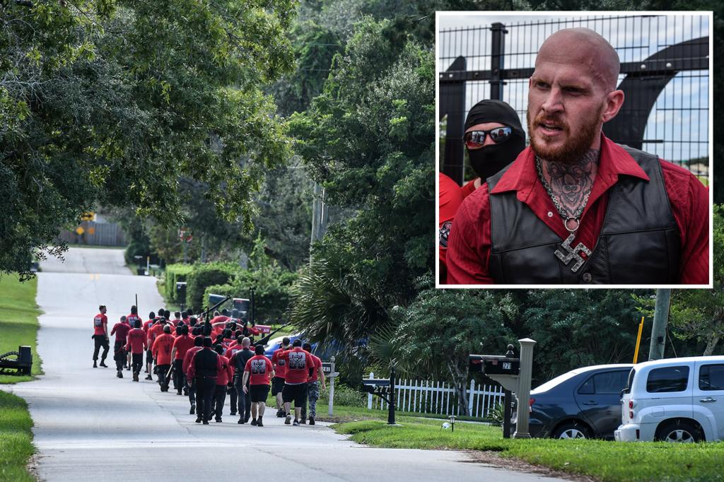 Shocking video shows Neo-Nazis marching outside Disney World chanting ‘We Are Everywhere’