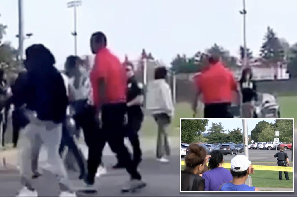 Teen arrested after security guard shot in head at NY high school football game