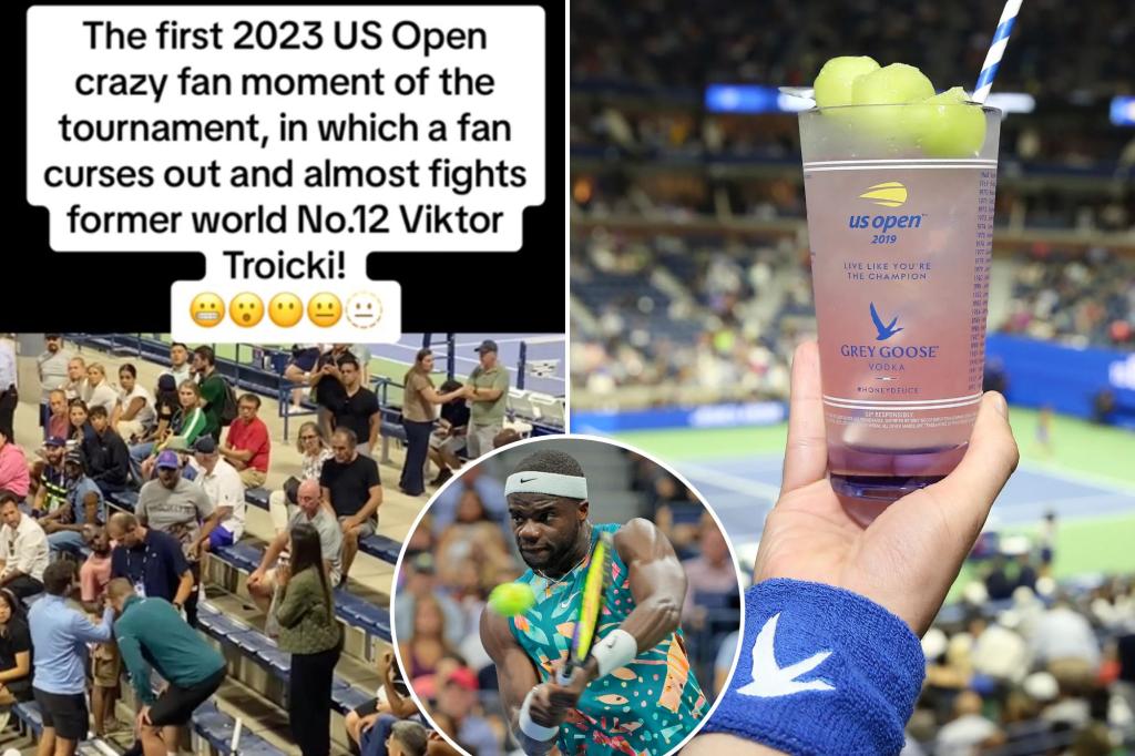 Tennis fans fed up with ‘feral’ drunks at US Open: ‘70% are just loaded’