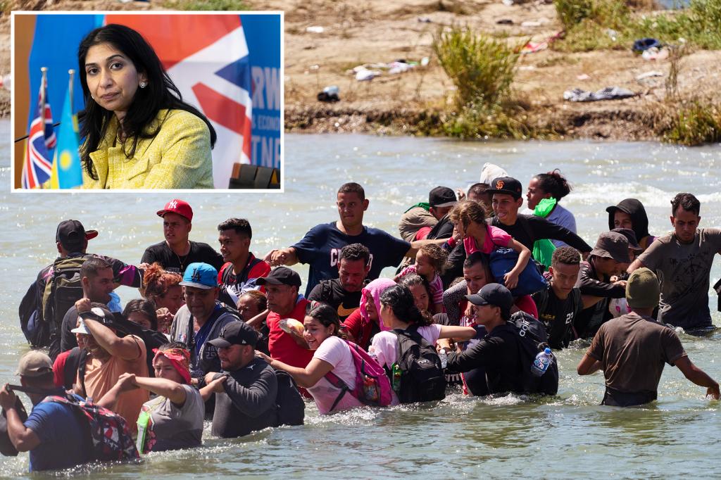 UK home secretary to warn of ‘unsustainable’ crisis as illegal migration booms under Biden