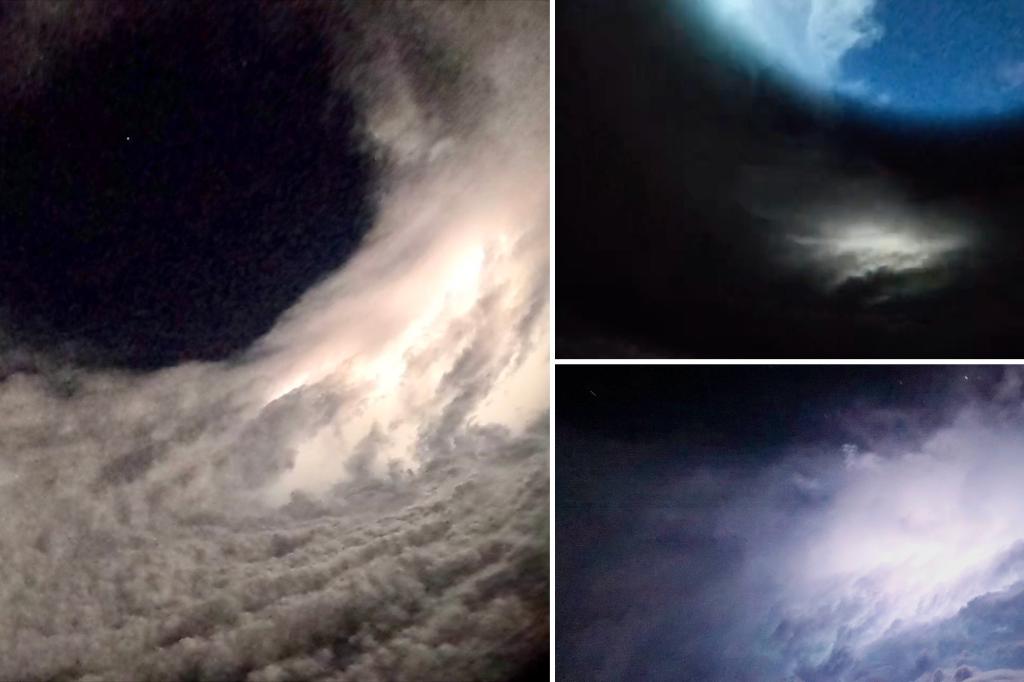 Video goes inside powerful Hurricane Lee — monster set to regain strength