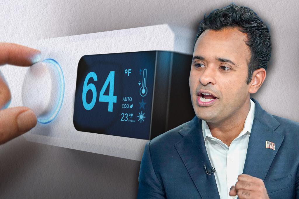 Vivek Ramaswamy demands office temperature be set at 64 degrees or lower: ‘Likes it chilly’