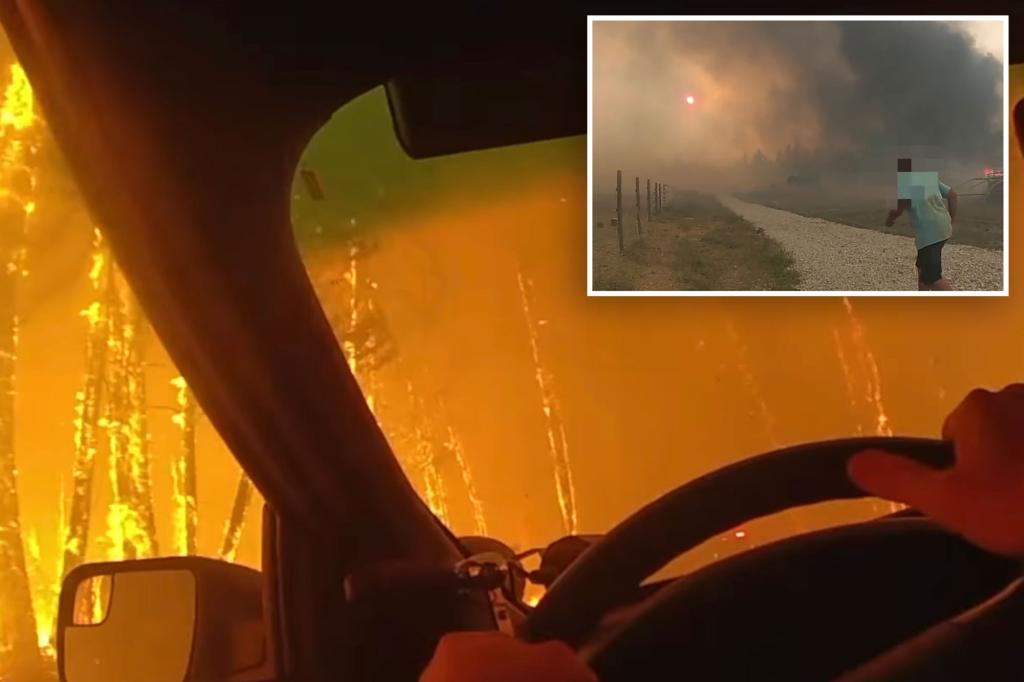 Washington state deputy speeds through deadly wildfire: ‘Eat my f–king hairy a–, fire!’