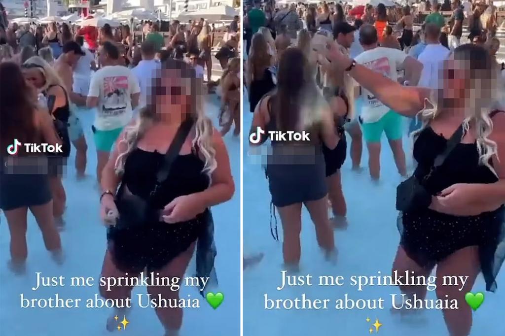 Woman spreads brother’s ashes in packed club pool in Ibiza: ‘WTF’