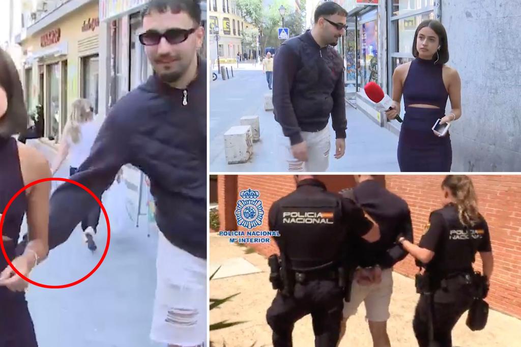 ‘Idiot’ creep arrested for groping female reporter during live broadcast, sparking public outcry