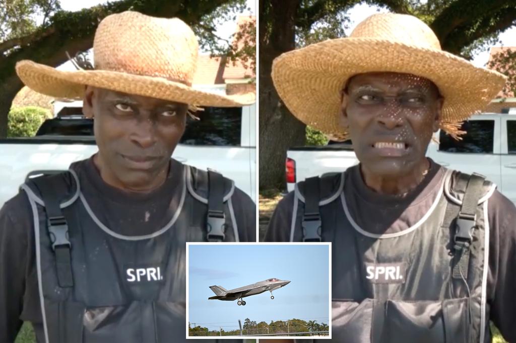 ‘My whole house shook!’ South Carolina retiree goes viral for account of F-35 crash near home