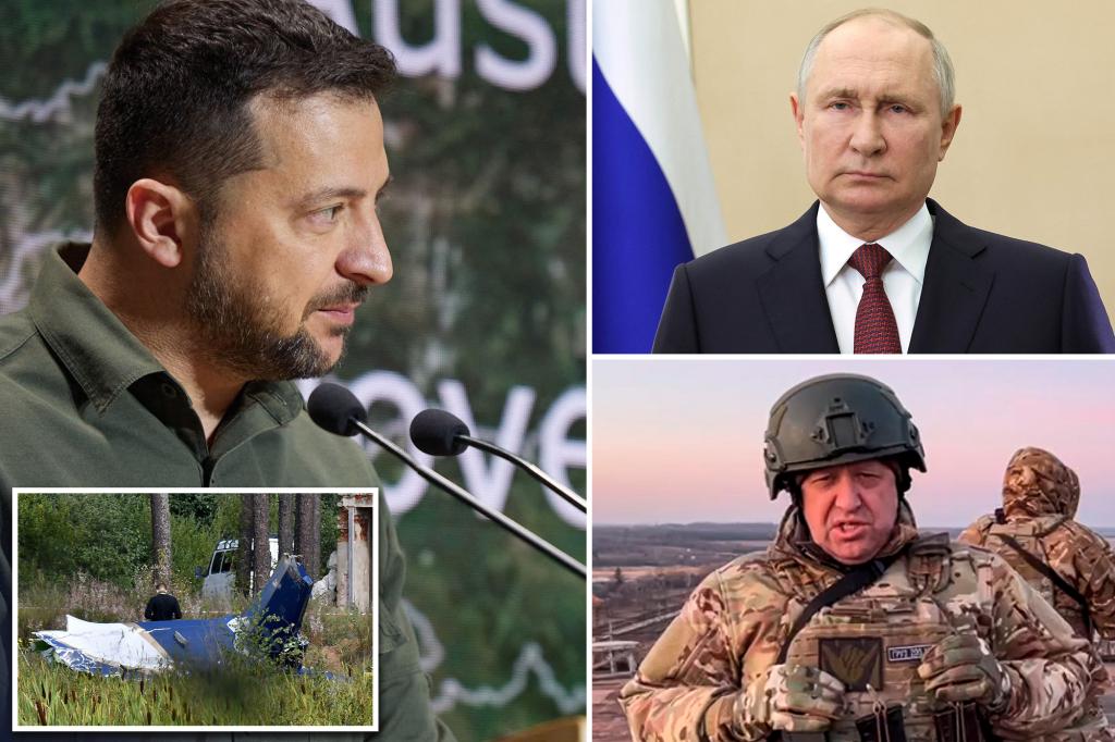 ‘Weak’ Putin killed Prigozhin and will now ‘instill fear’ with nukes, Zelensky claims