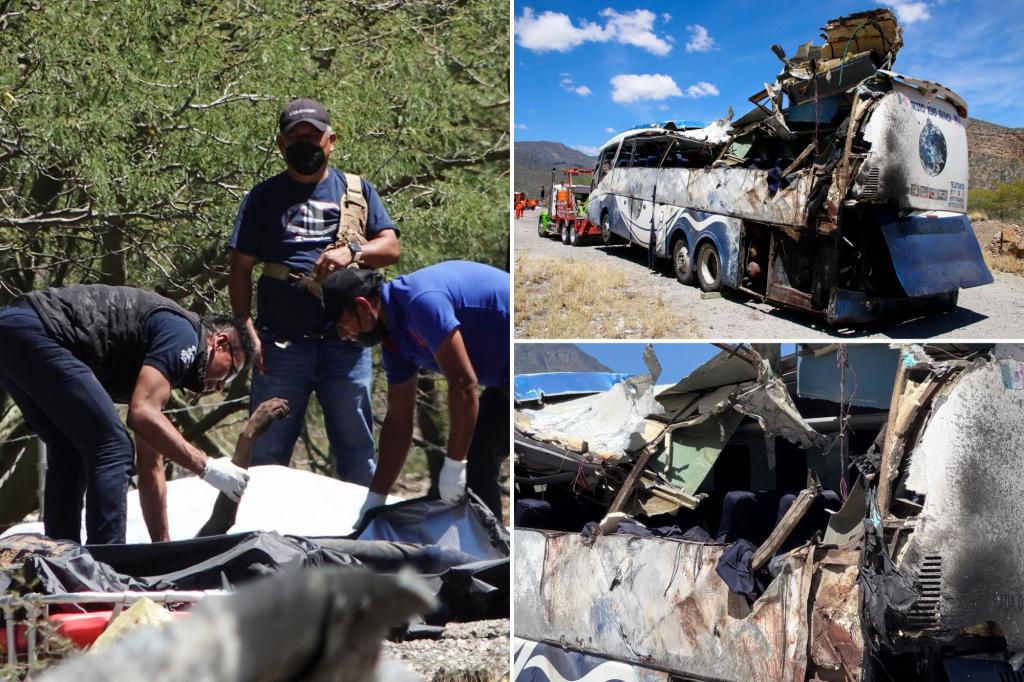 16 migrants, including 3 kids, killed in horrific bus crash in southern Mexico