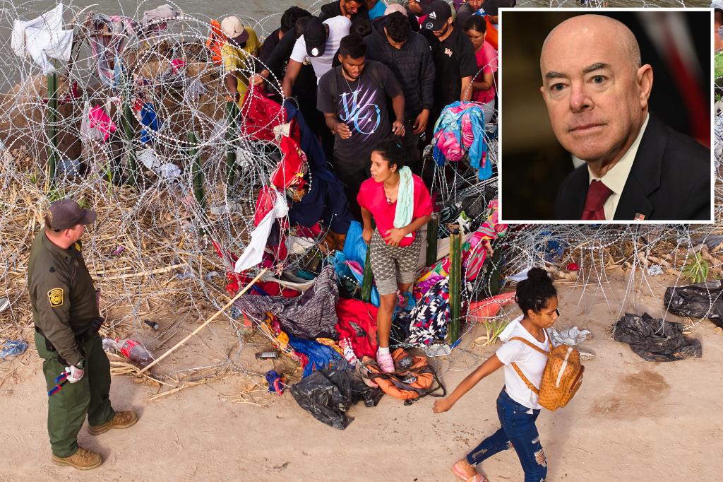 Alejandro Mayorkas admits 600,000 illegal ‘gotaways’ crossed border in 2023, calls immigration system ‘broken’