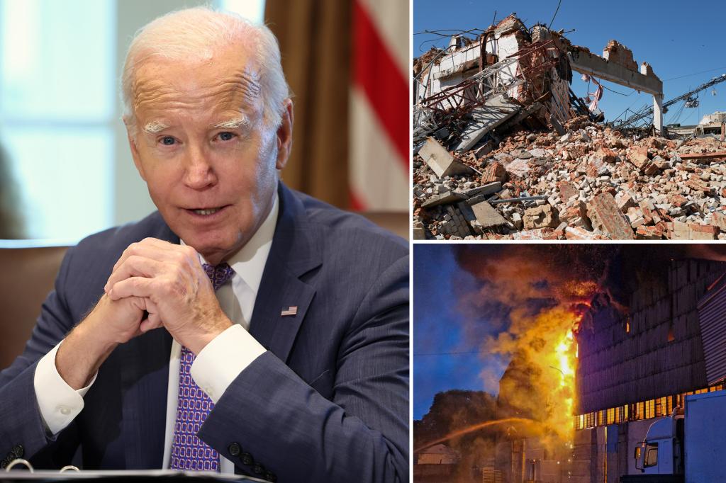 Biden forced to reassure world leaders of Ukraine support after Congress nixed aid in funding bill