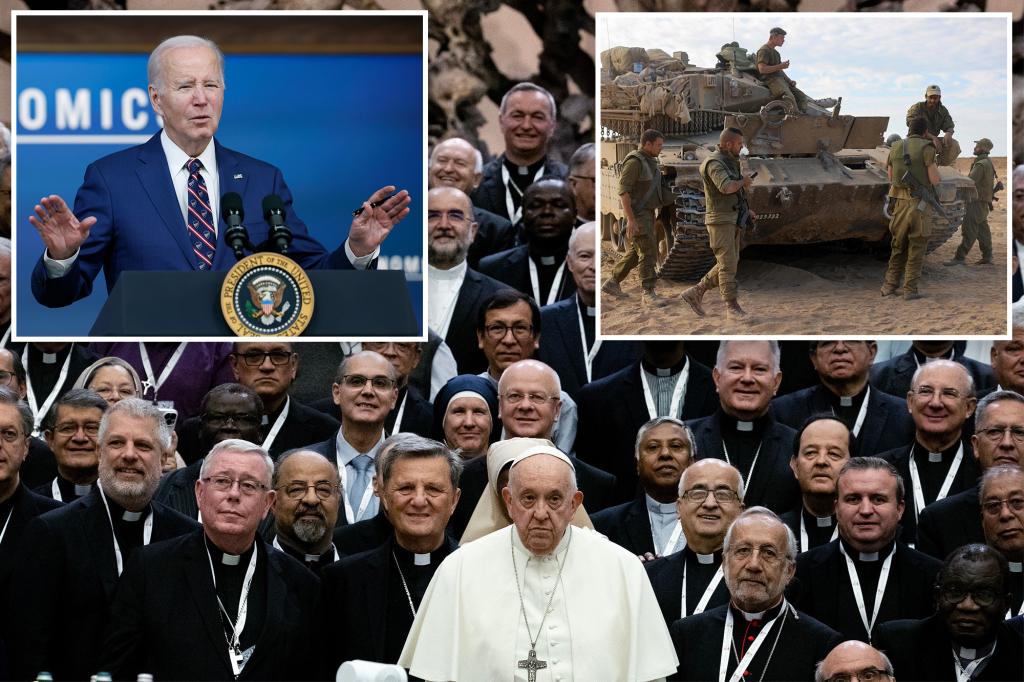 Biden says Pope Francis endorsed US ‘game plan’ for Israel-Gaza war