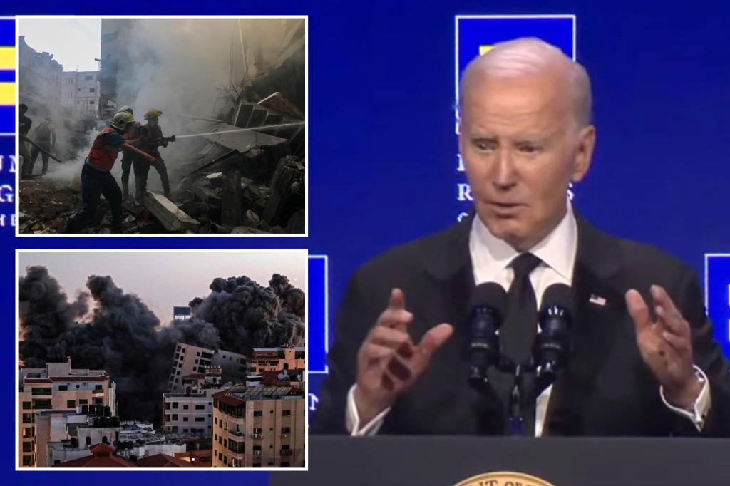 Biden slams Hamas for using its people as human shields amid ‘worse massacre of Jewish people since Holocaust’