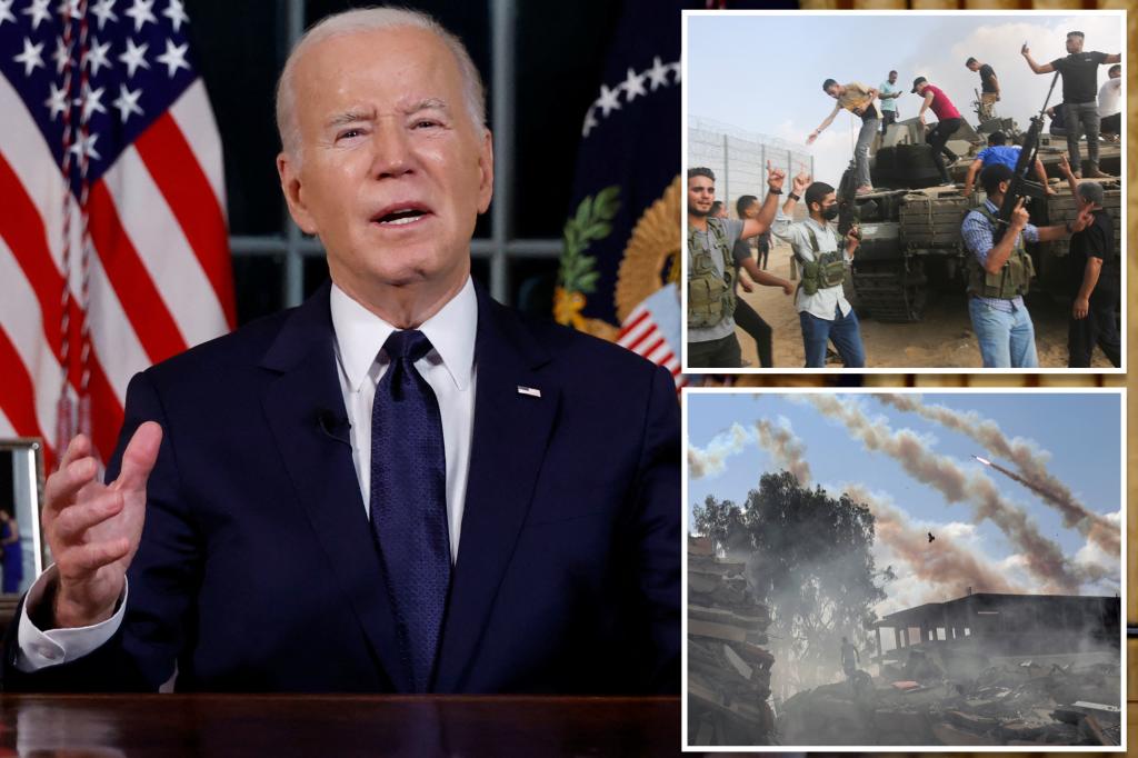 Biden tells America ‘time is of the essence’ ahead of expected $60B Ukraine, $14B Israel aid requestsÂ 