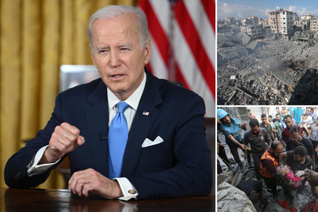 Biden to deliver Oval Office speech Thursday about Israel-Hamas war and Ukraine