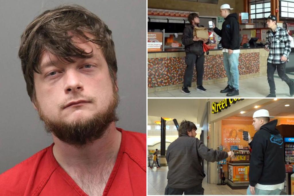 Bizarre YouTube prank gone wrong that left man shot, sent mall into panic heads to court